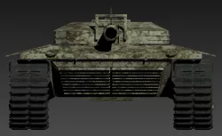 Tank 3D Model 3D model