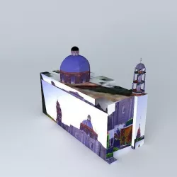Temple  3D model