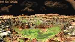 Terrain 3D model