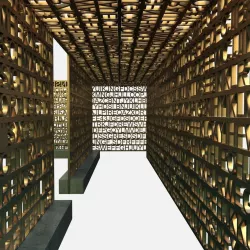 THE WRITTEN GARDEN GARDENS OF THE WORLD installation 3D model