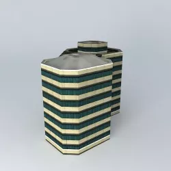 Tira building 3D model