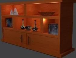 TV stand 3D model