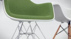 Vitra Eames plastic armchair DAW DAR DAX RAR 3D model