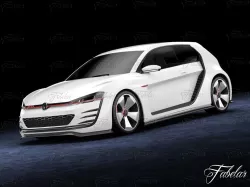 Volkswagen Design Vision GTI 3D model