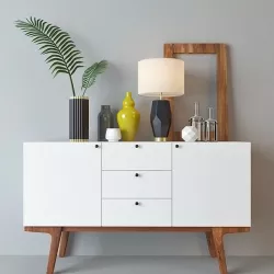 west elm modern buffet 3D model