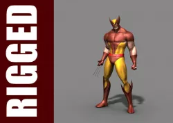 Wolverine RIg 3D model