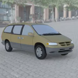 1996 Dodge Caravan 3D model