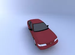 1996 Nissan Sentra GXE 3D model