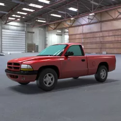 1997 Dodge Dakota Pick-up 3D model