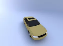 1998 Audi A8 3D model