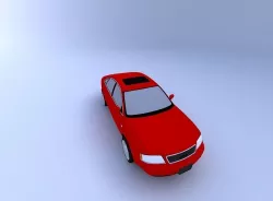 1999 Audi A6 3D model