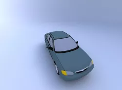 1999 Mazda Protege 3D model