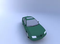 2000 VW Jetta 3D model
