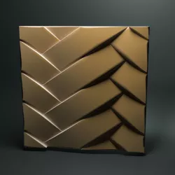 3d panel Braid 3D model