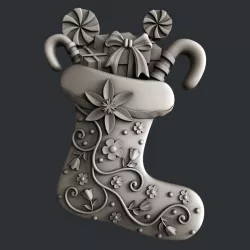 3d STL models for CNC router boot 3D model