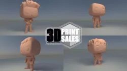 4x3 Promo Pack 5 - Custom Pop 3D Printable Models DIY 3D Model Collection