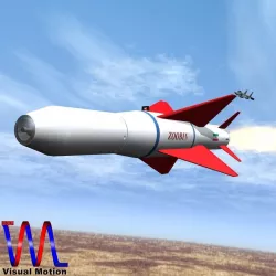 AGM-379 Zoobin Missile 3D model