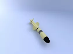 AGM-84A 3D model