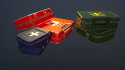Aid Kits 3D Model Collection