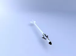 AIM-9LM Missile w Textures 3D model