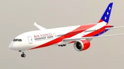 Aircraft Boeing 787 Commercial Jet Plane 3D Model Low-poly  3D model