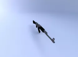 AK-47 3D model