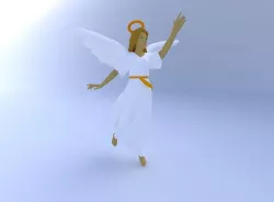 Angel 3D model