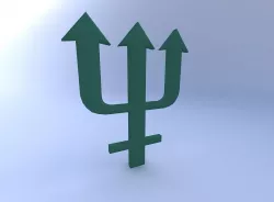 Astrological Sign, Neptune 3D model