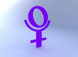 Astrological Sign, Pluto 3D model