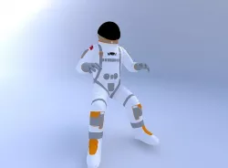 Astronaut-w-texture 3D model