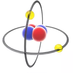 Atoms Low-poly  3D model