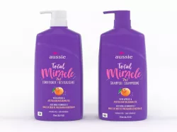 Aussie Total Miracle Shampoo and Conditioner 3D model