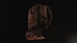 Backpack Low-poly  3D model