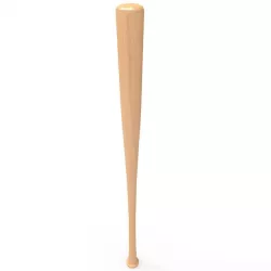 Baseball Bat Low-poly  3D model