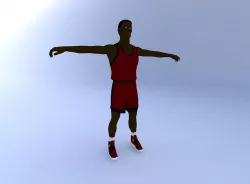 Basketball-Player 3D model