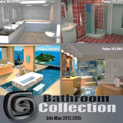 Bathroom collection 3D model