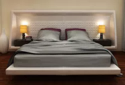 bed in modern furniture 3D model