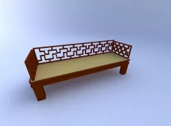 Bench 3D model
