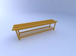 Bench 3D model