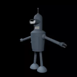 Bender 3D model