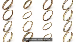 Best 10 Bangles 3D Models 3D Model Collection