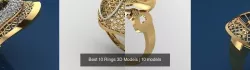 Best 10 Rings 3D Models 3D Model Collection
