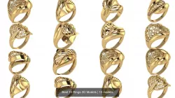 Best 10 Rings 3D Models 3D Model Collection