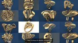 Best 10 Rings 3D Models 3D Model Collection