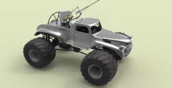 Big Foot from Mad Max Fury Road 3D model