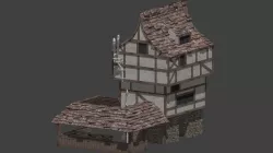Blacksmith Low-poly  3D model