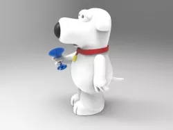 brian griffin 3D model