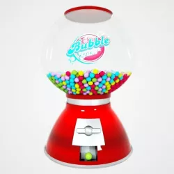 Bubble Gum Machine 3D model
