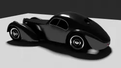 Bugatti Atlantic 1938 3D model