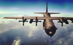C-130 Hercules USAF 3D model